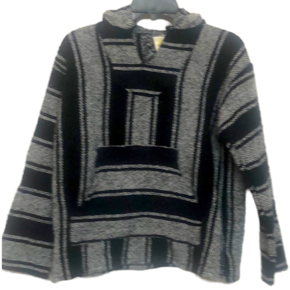 🌞 Sunspecs Baja Surfer drug rug Hoodie black & gray Mexican unisex men size S